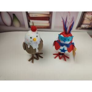 NEW Felt Chicken Friends